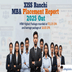 XISS Ranchi Placement Report 2025 Out; Highest Package recorded at ₹21.33 LPA